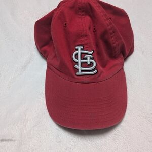 MLB St. Louis Cardinals Red Dad Hat with White Logo
